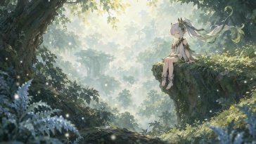 nahida forest daydream live wallpaper
