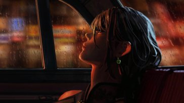rainy night ride live wallpaper