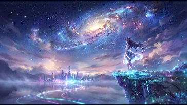 lost among stars live wallpaper