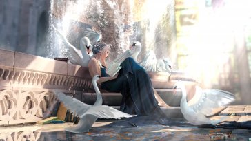 the swan princess live wallpaper