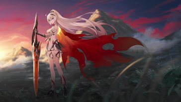 kiana kaslana - herrscher of flamescion live wallpaper