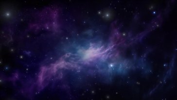 cosmic violet nebula live wallpaper