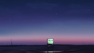 somewhere after sunset live wallpaper