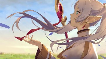frieren whispers of the wind live wallpaper
