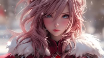 lightning (final fantasy xiii) live wallpaper