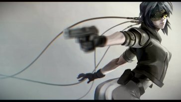 motoko kusanagi ghost protocol live wallpaper