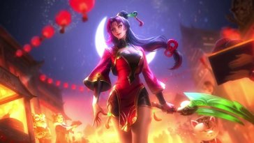 firecracker diana (lol) live wallpaper