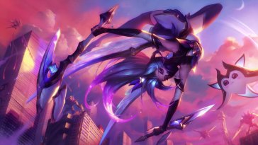 star guardian akali (lol) live wallpaper