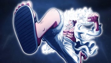 luffy's mighty gear 5 live wallpaper