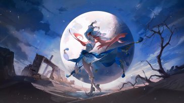 nilou full moon dancer live wallpaper