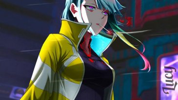 Cyberpunk Anime Girl Animated by Anime Diary - Free download on ToneDen