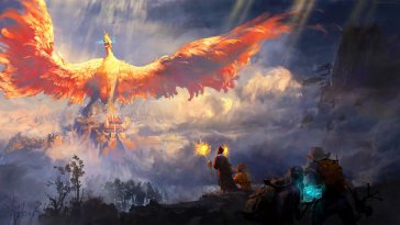 phoenix fantasy live wallpaper