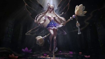 Winterblessed Diana League Of Legends Live Wallpaper - MoeWalls