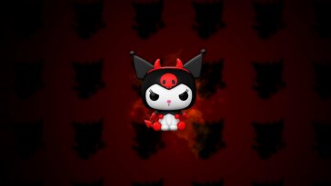 devil kuromi (hello kitty) live wallpaper