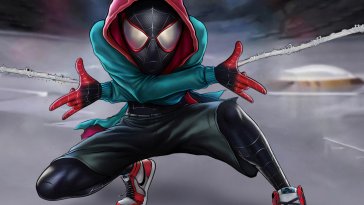 miles morales young spider-man live wallpaper