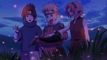 naruto and his friends live wallpaper
