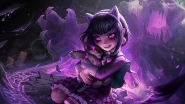 goth annie from lol live wallpaper