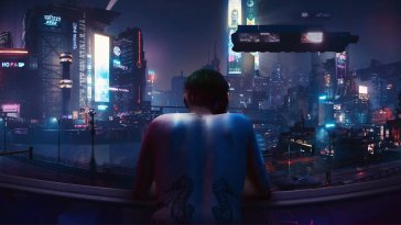 Cyberpunk 2077 Night City live Wallpaper 1080p on Make a GIF