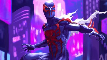 spiderman 2099 live wallpaper