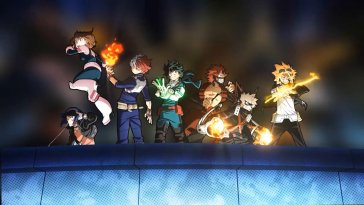 heroes from my hero academia live wallpaper