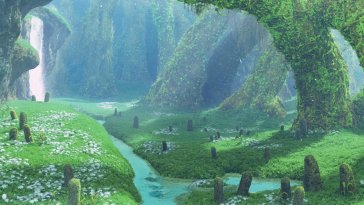 nature in made in abyss live wallpaper