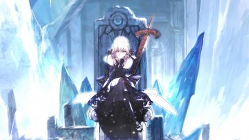saber: noble knight of the fate series live wallpaper