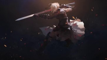 saber alter: the darkened knight of fate live wallpaper