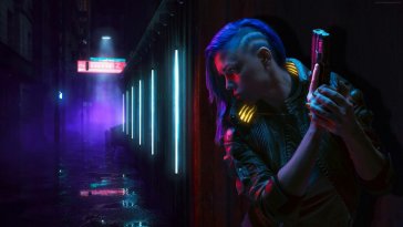 alley(cyberpunk 2077) live wallpaper
