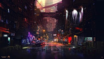 Cyberpunk dystopia as Live Wallpaper 🔥 - free download