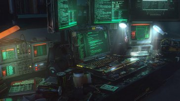 hacker room live wallpaper