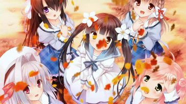anime schoolgirls live wallpaper