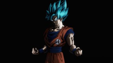 Angry Blue Goku (Dragon Ball) Live Wallpaper