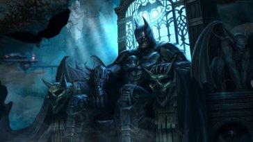 batman intimidating legacy animated wallpaper