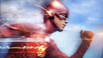 barry allen with lightning in red suit live wallpaper