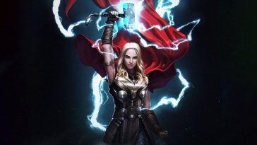 jane foster (thor love and thunder) live wallpaper
