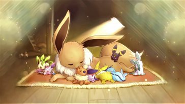 pokemons sleeping live wallpaper