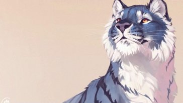 blue and gray tiger live wallpaper