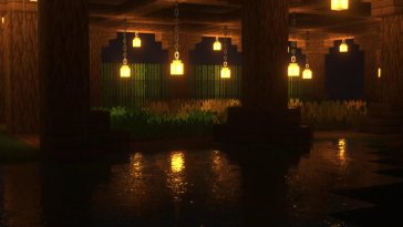 rainy evening (minecraft) live wallpaper