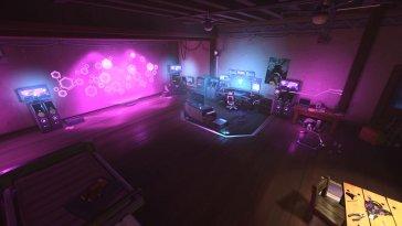 cyberpunk gaming room live wallpaper