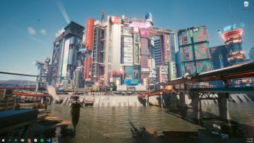 Cyberpunk 2077 Night City 4K animated wallpaper 