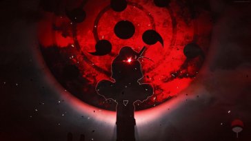 unyielding itachi's sharingan live wallpaper