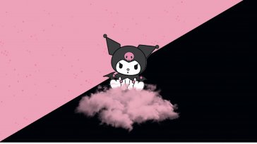 kuromi's cloudy delight live wallpaper