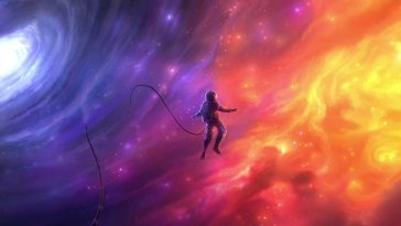 astronaut lost in space live wallpaper