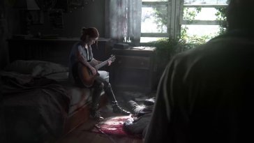 Live wallpaper Ellie is ambushed in The Last of Us 2 / download from  VSThemes