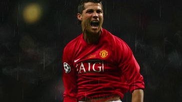 ronaldo in manchester live wallpaper