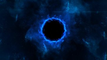 space black hole live wallpaper