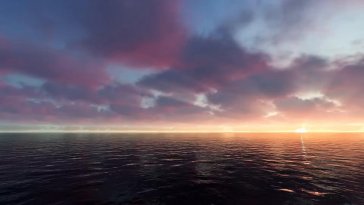 oceanic sunset live wallpaper