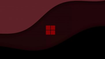 windows 11 red dark live wallpaper