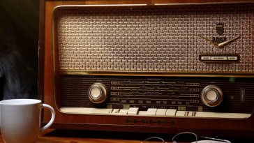 vintage radio and tea live wallpaper