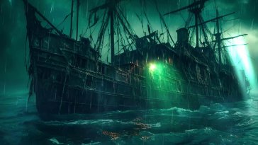 ship in storm live wallpaper